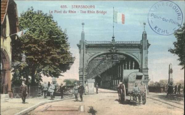 Strasbourg Alsace Strasbourg_Elsass Pont Rhin Bridge