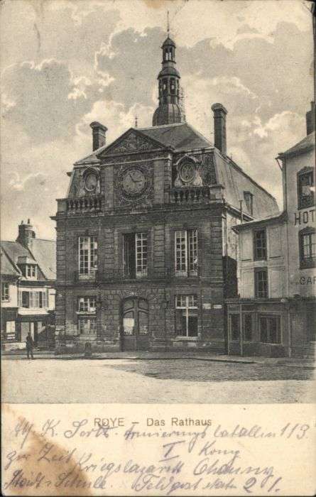 Roye Somme Roye Rathaus