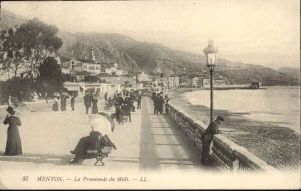 Menton Alpes Maritimes Menton Promenade Midi
