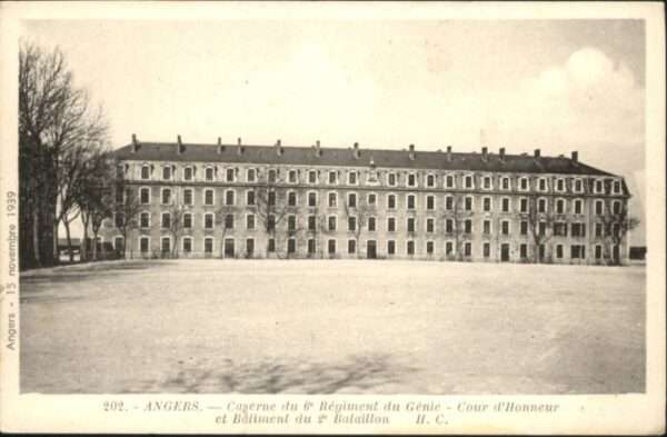 Angers Caserne Regiment Genie