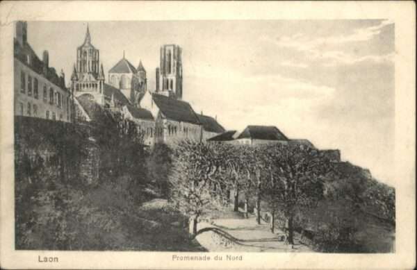 Laon Aisne Laon Promenade Nord