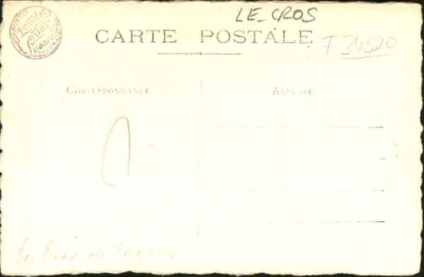Le Cros [Handschriftlich] – Bild 2