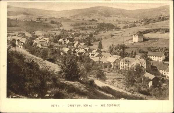 Orbey Vue generale