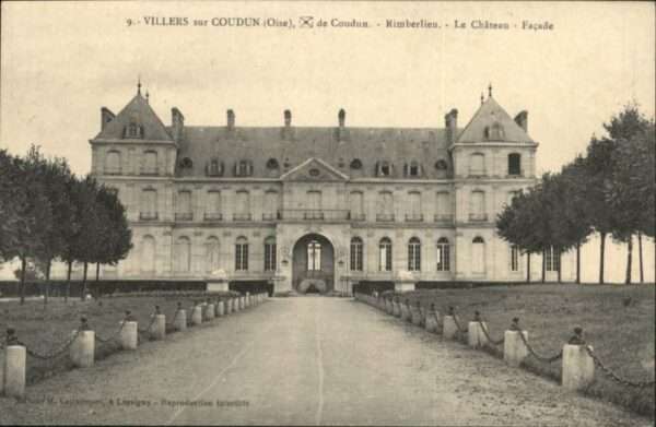 Villers-sur-Coudun Villers Coudun Rimberlien Chateau Facad
