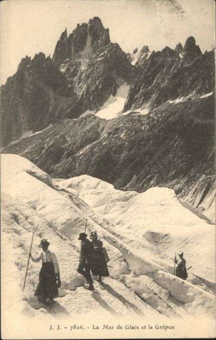 Gletscher Wanderung Mer de Glace Grepon
