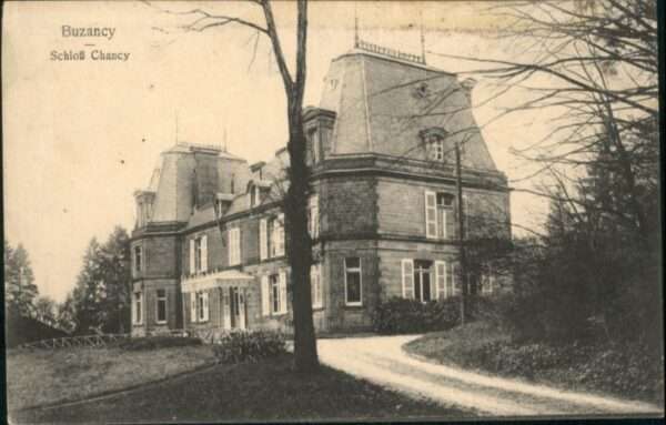Buzancy Ardennes Schloss Chancy