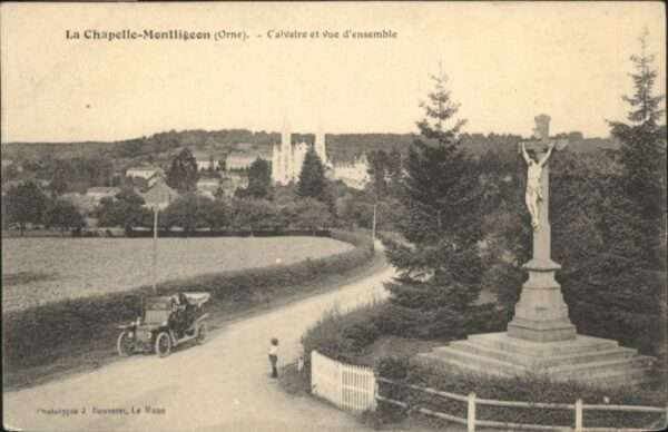 La Chapelle-Montligeon Calvaire vue d ensemble