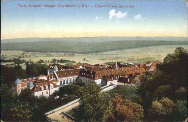 Oberbronn Bas Rhin Elsass Oberbronn Kloster