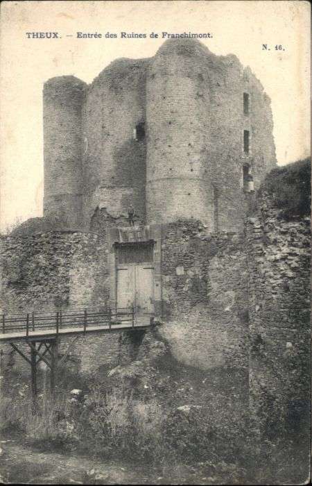 Theux Entree Ruines Franchimont