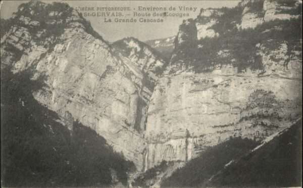 Saint-Gervais-les-Bains Grande Cascade Route des Ecouges