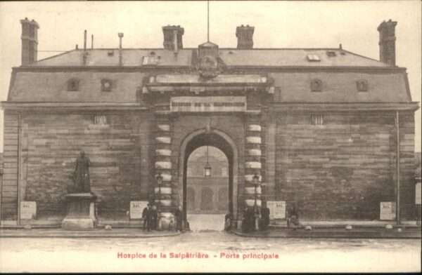 Paris Salpetriere Hospice Porte Principale
