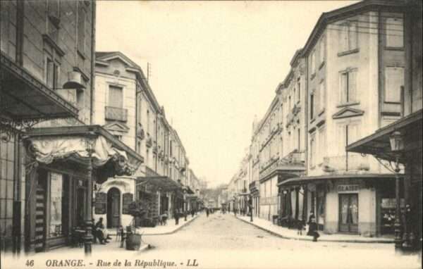 Orange Vaucluse Orange Rue Republique