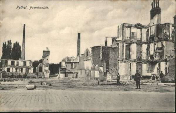 Rethel Ardennes Rethel Zerstörung