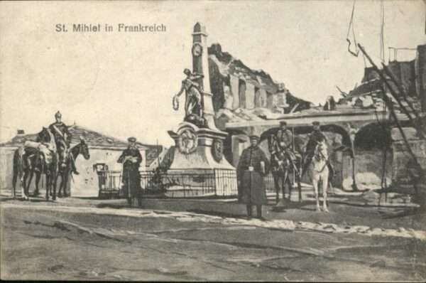 Saint-Mihiel Pferd Soldat Zerstörung