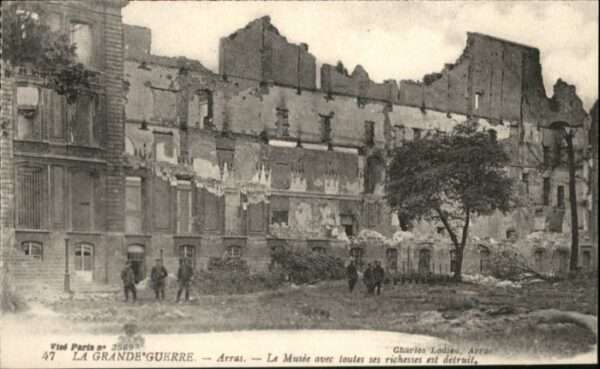 Arras Pas-de-Calais Arras Musee Museum Zerstörung