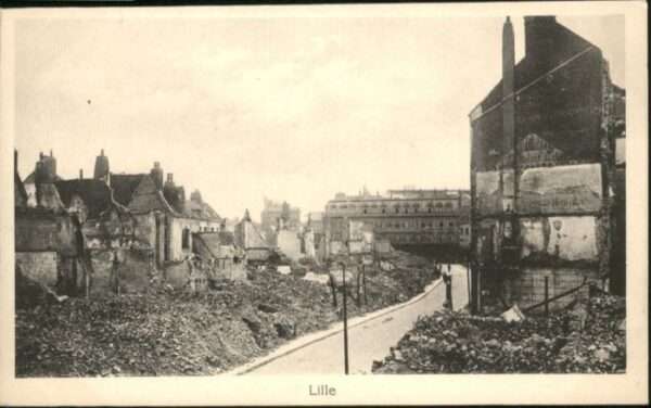 Lille Nord Lille Zerstörung
