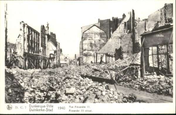 Duenkirchen Dunkerque Dunkerque Ville Rue Alexandre III Zerst