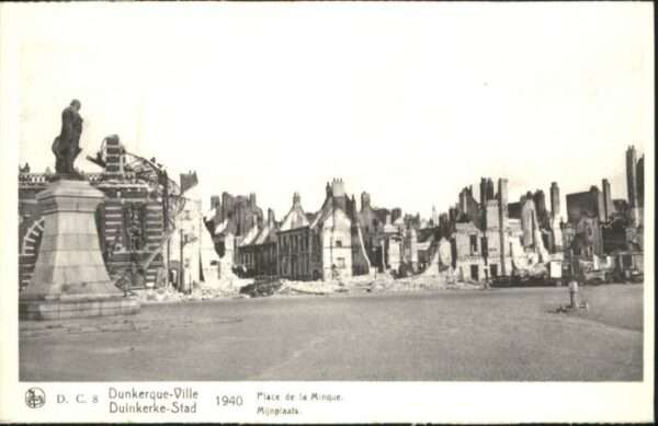Duenkirchen Dunkerque Dunkerque Ville Place Minque Zerstörung