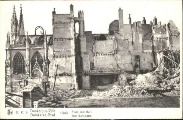 Duenkirchen Dunkerque Dunkerque Ville Place Jean Bart Zerstör