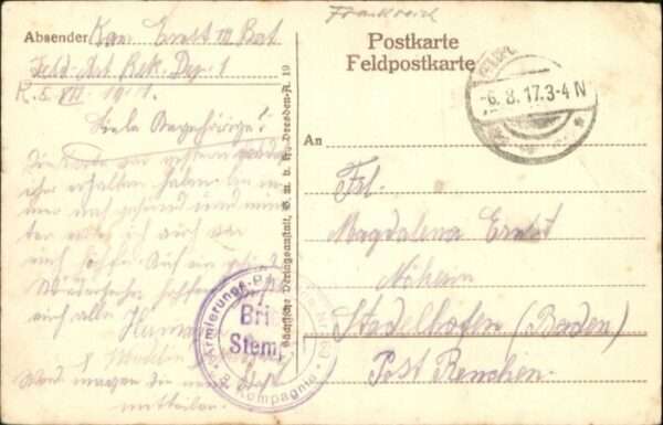 Rethel Ardennes Rethel Strasse Zerstörung – Bild 2