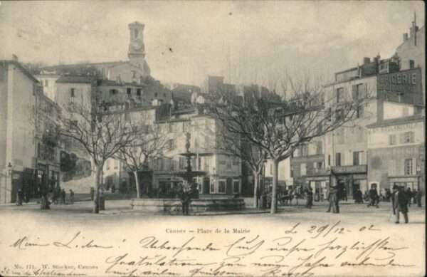 Cannes Alpes-Maritimes Cannes Place Mairie
