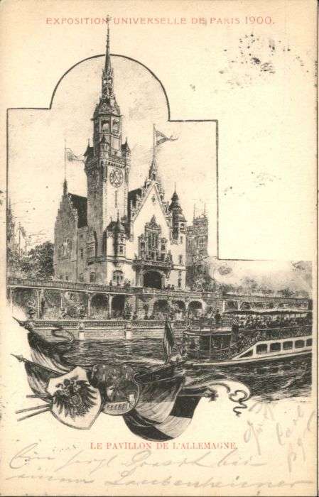 Paris Exposition Universelle Pavilon Allemagn