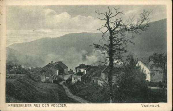 Vexaincourt Vogesen Zerstörung