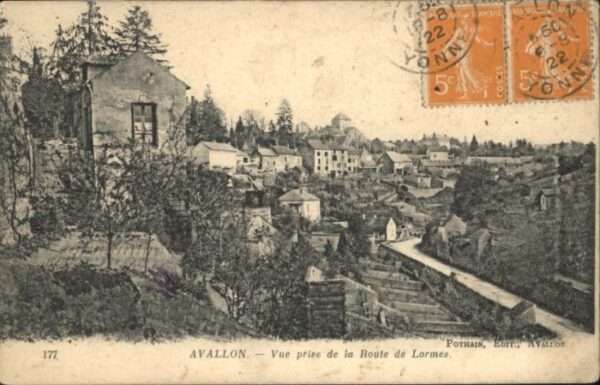 Avallon Route Lormes