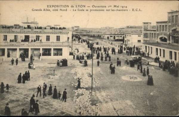 Lyon France Lyon Exposition Grande Allee