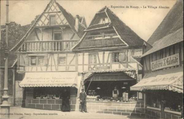 Nancy Lothringen Nancy Exposition Village Alsacien