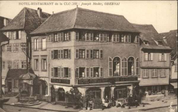 Obernai Bas Rhin Obernai Hotel Restaurant  Cloche