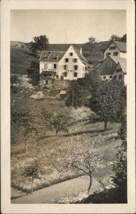Hohrodberg Haut Rhin Alsace Hotel Pension G.. Stoehr