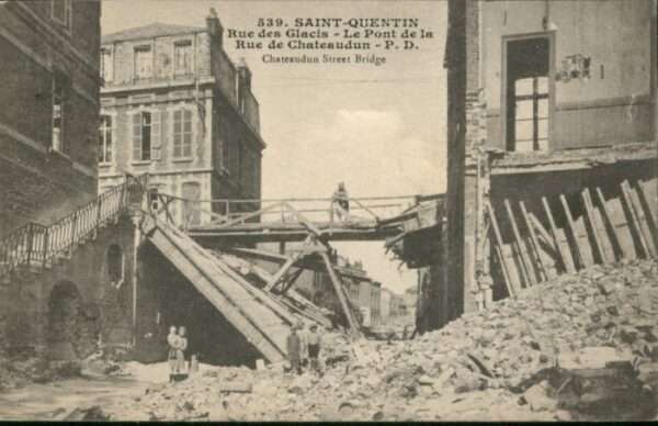 Saint-Quentin 02 Aisne Saint-Quentin Rue Glacis Pont Rue Chate