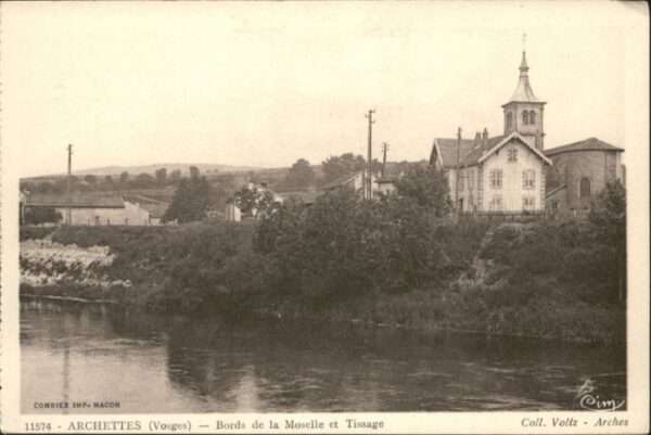 Archettes Vosges Bords Moselle Tissage