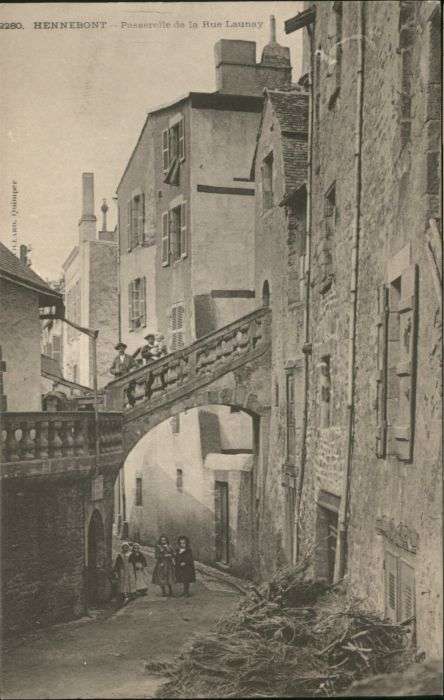 Hennebont Passerelle Rue Launay