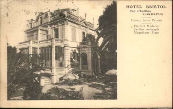Juan-les-Pins Antibes 06 Juan-les-Pins Cap Antibes Hotel Bristol