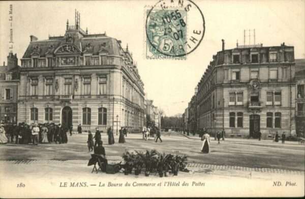 Le Mans Sarthe Le_Mans Bourse Commerce Hotel Postes