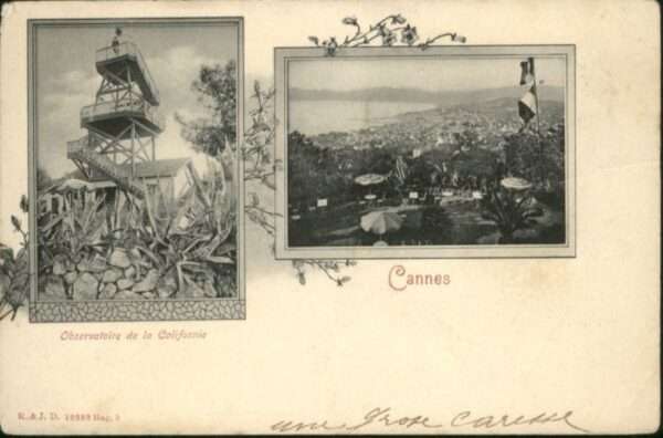 Cannes Alpes-Maritimes Cannes Observatoire Californie