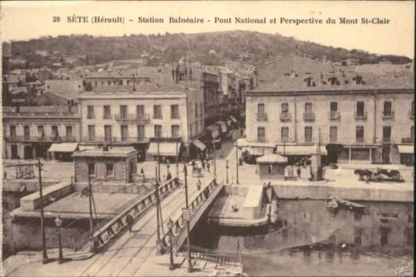 Sete Herault Sete Station Balneaire Pont National Mo