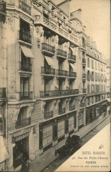 Paris Hotel Madison Rue Petits-Champs