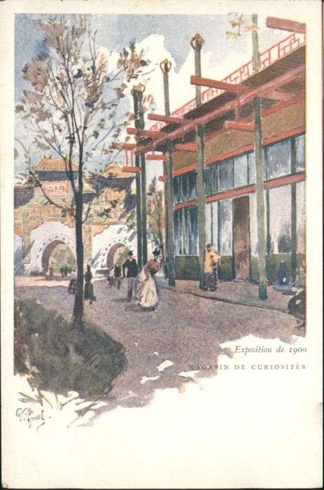Paris Exposition Magasin Curiosites