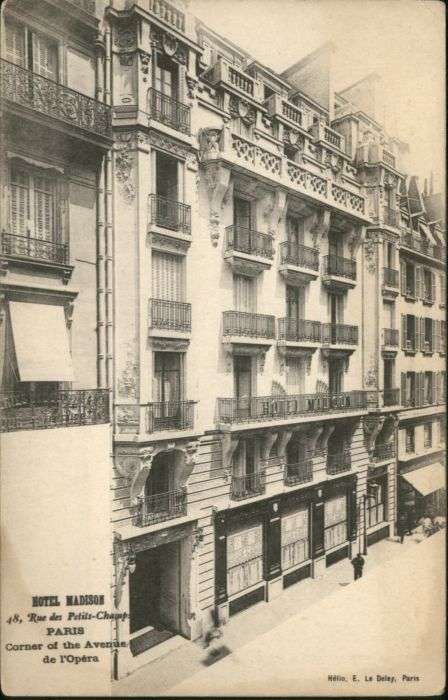Paris Hotel Madison Rue Petits-Champs