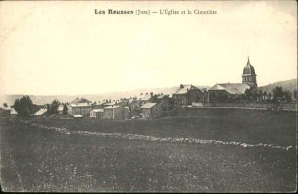 Les Rousses Jura Eglise Cimetiere Kirche