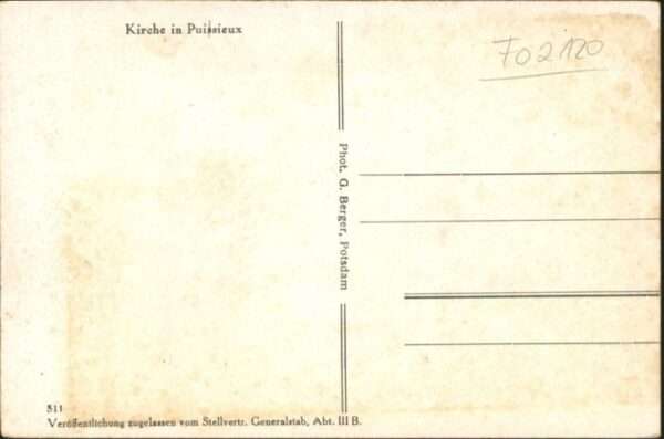 Puisieux-et-Clanlieu Puissieux Kirche – Bild 2