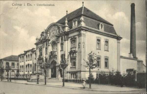 Colmar Haut Rhin Elsass Colmar Elsass Unterlindenbad