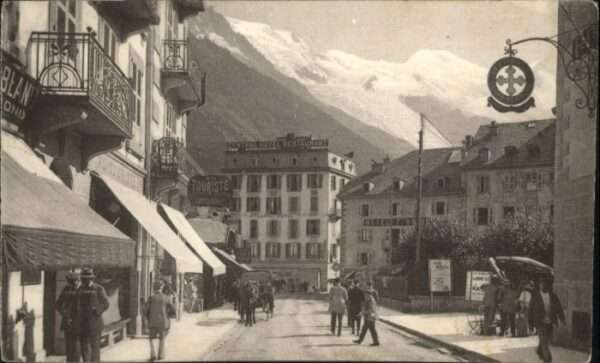 Chamonix Chamonix-Mont-Blanc [handschriftlich]