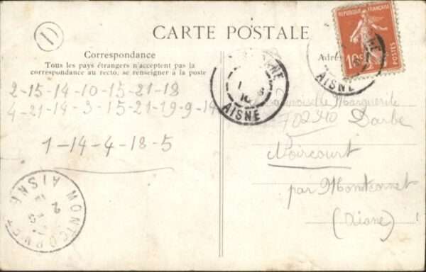 Le Thuel Aisne Eglise Kirche – Bild 2