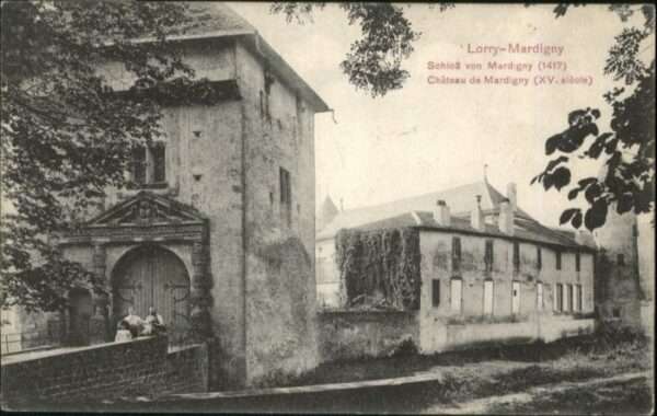 Mardigny Lorry-Mardigny 57 Moselle Lorry-Mardigny Schloss Chateau