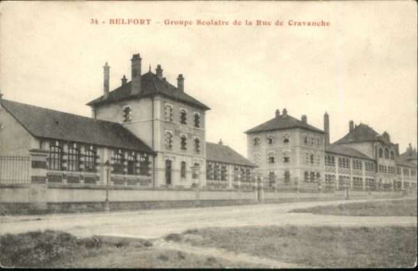 Belfort Alsace Belfort Scolaire Rue Cranvanche