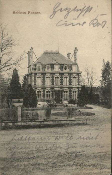 Resson Chateau Schloss